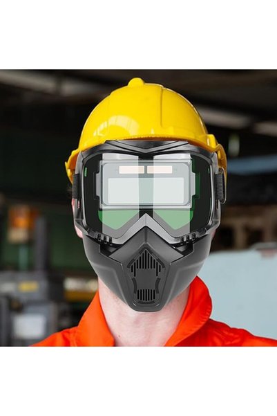 TERRIFI Auto Darkening Welding Helmet, Detachable Weldings Protector with 10 ...