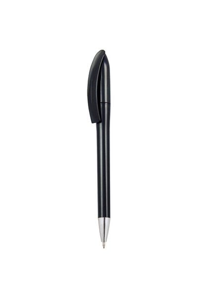 Siyah Lale Plastic Ballpoint Pen 0544-120 Black 100 Pieces Without Printing -