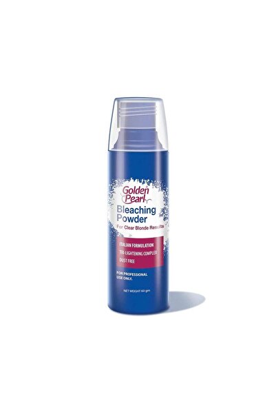 Golden pearl Bleaching Powder 60gm | For Clear Blonde Results,Italian Formulation Tri-Lightening Complex Dust Fre