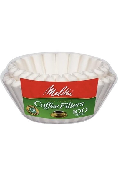 melitta 629524 8 To 12 Cup White Coffee Basket Filters 200 Count