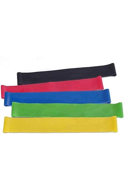 Generic Resistance Bands Exercise Loops - Set of 5, 12-inch Workout Flexbands...