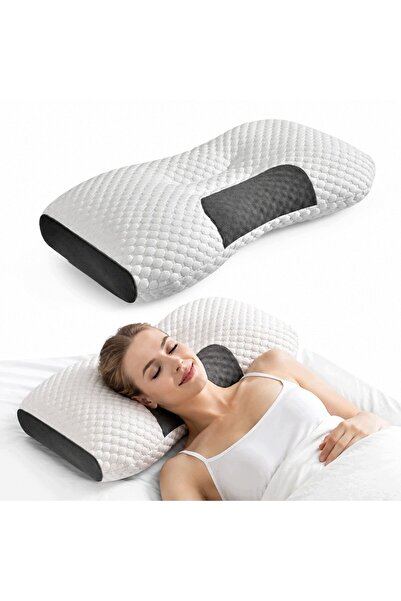Sanlux Pernă Ortopedică pentru Gât, Ergonomică, Suport Cervical, Pernă pentru...