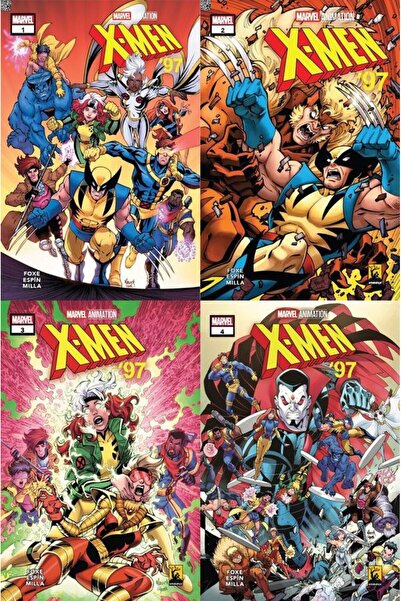 Arka Bahçe Yayıncılık X-Men’97 -1-2-3-4 set (Fasikül)