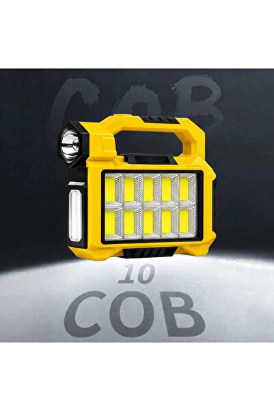Generic Solar Rechargeable LED Work Light Model – Portable Emergency Lantern ...
