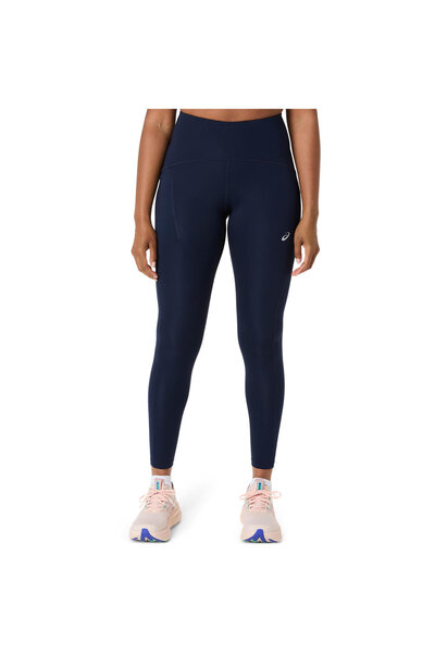 Asics Road High-Waist Kadın Lacivert Koşu Tayt 2012C968-400