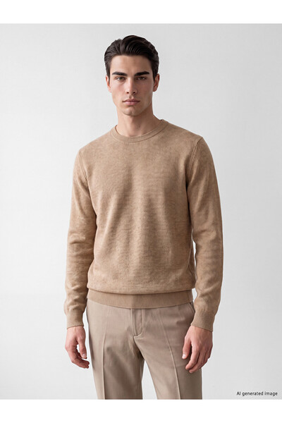 LC Waikiki Men's Knit Round Neck Sweater