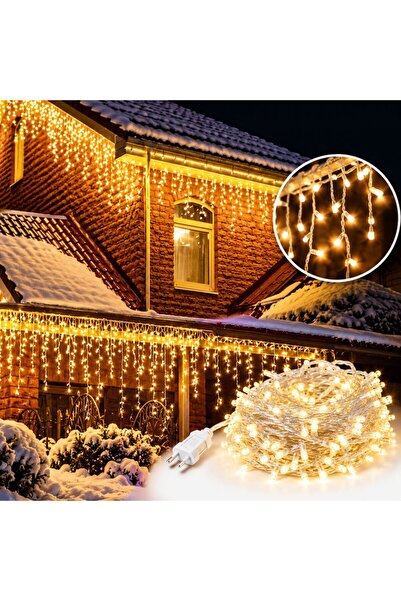 Kastore 3m 100 Led 20 Saçak 30*50*70cm Çakarlı IP65 Su Geçirmez Dış Mekan