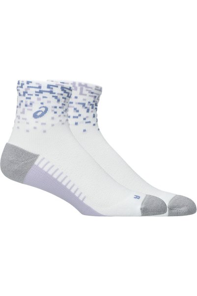 Asics Run Quarter Unisex Beyaz Koşu Çorap 3013B284-100