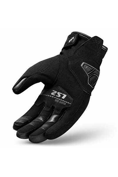 LS2 Waterproof Gloves Jet 3 Black Winter