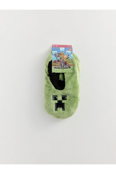 LC Waikiki Παντόφλες Σπιτιού με Κέντημα Minecraft για Αγόρι