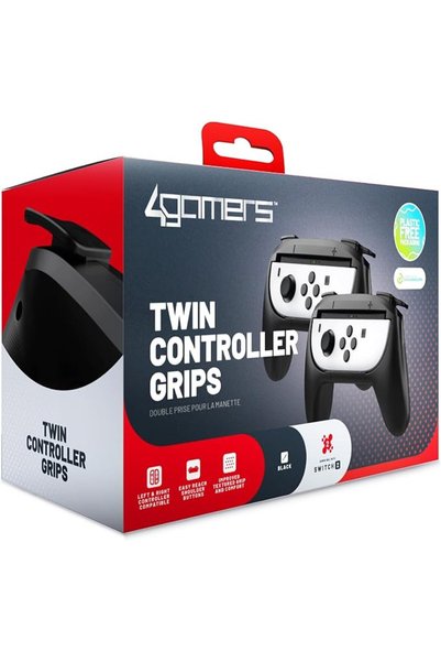 4Gamers مقابض جوي كون لجهاز سويتش 2 - عبوة مزدوجة من 4 جيمرز