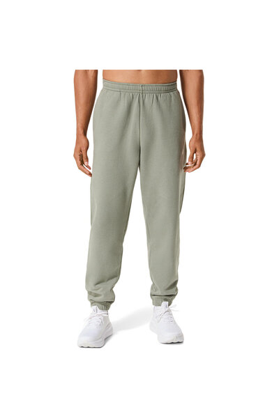Asics FLEECE RELAXED PANT Erkek Parrot Green/Pure Silver Eşofman Altı 2031F33...