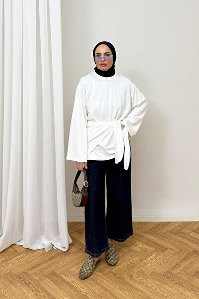 Melike Tatar Şal Detaylı Tunik 3-4585