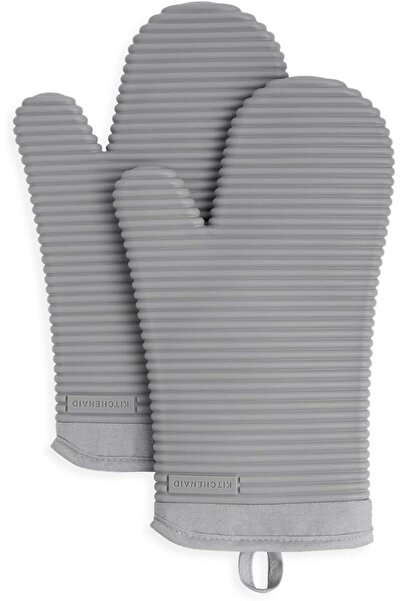 KitchenAid Culinary Tools مجموعة قفازات فرن KitchenAid من السيليكون الناعم ال...