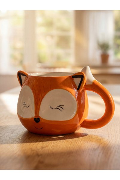 LC Waikiki Ceramic Mug Fox 380 ml