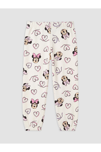 LC Waikiki Minnie Mouse Printed 3-Ply Brushed Tights
