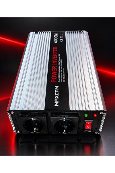 12 V Volt 4000 Watt Modifiye Sinüs İnverter 12 Volt 220V Çevirici