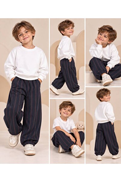 Laciel Prs Striped Balloon Pants