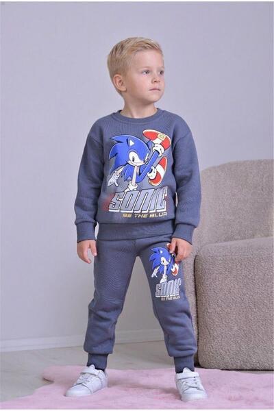 LUFFY KİDS Set de trening pentru băieți, cu model, cu 3 fire, elastic, cu pic...