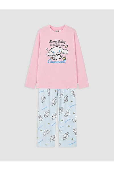 LC Waikiki Set de pijama pentru fete cu guler rotund Cinnamoroll