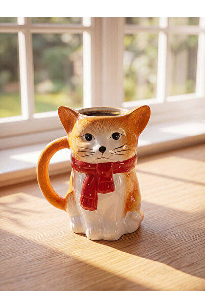 LC Waikiki Cană Ceramică Figurat Pisică