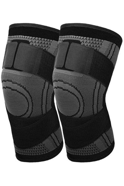 Zaprus قطعة واحدة من أكمام ضغطية لدعم الركبة للرجال والنساء - حزام قابل للتعد...