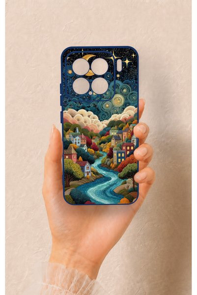 Vip Case Mi 15 5g Compatible Night Tale Patterned Silicone Case