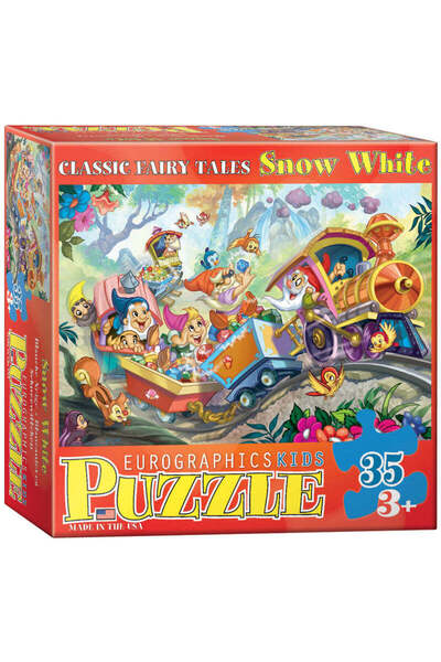 Eurographics Snow White 35-Piece Jigsaw Puzzle, Classic Fairy Tale Puzzle