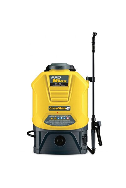 CRESMAN Ψεκαστήρας 16L πλάτης μπαταρίας pro16RS Solo 21V 5bar