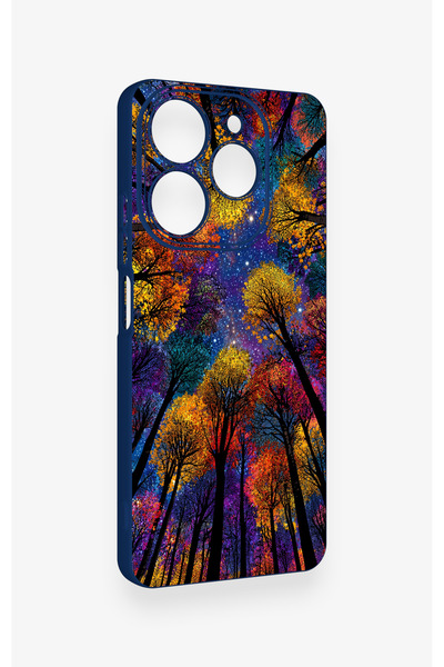 Vip Case Tecno Spark 10 Pro Compatible Colorful Sky Pattern Silicone Case