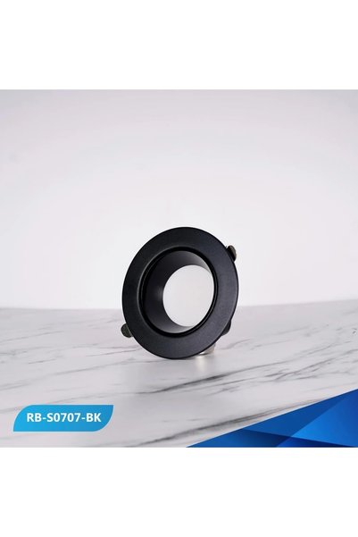 Generic Brand بكج 10 داون لايت بنل مانع للتوهج 7 سم 7 واط إضاءة أصفر 3000 كلف...