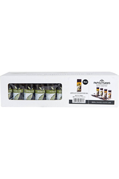 Papoutsanis Olive Care Αφρόλουτρο 35ml το καθένα, Συσκευασία των 50