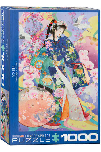 Eurographics Seika by Haruyo Morita 1000-Piece Jigsaw Puzzle, Japanese Art Pu...