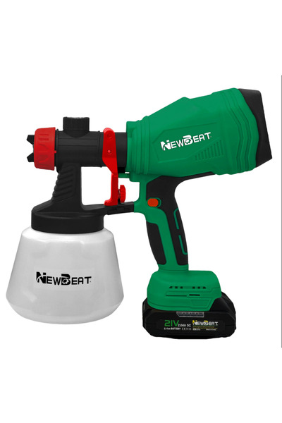 NEWBEAT CPS-21B Πιστόλι βαφής 1200ml Κάτω Δοχείου 2.0Ah 21V 520004