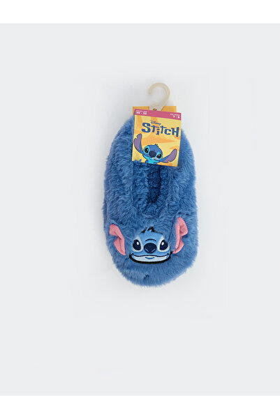 LC Waikiki Stitch embroidered house slippers for children