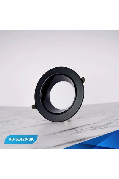 Generic Brand بكج 10 داون لايت بنل مانع للتوهج 10 سم 12 واط إضاءة أبيض 6500 ك...