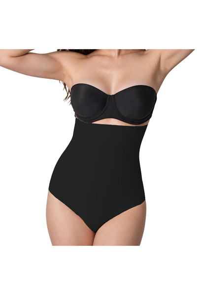 Lazer Kesim Yüksek Bel String Korse | Toparlayıcı Etki