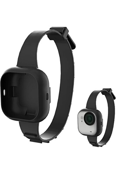 wisfunlly Silicone Strap Case Compatible with Insta360 Go Ultra, Adjustable W...