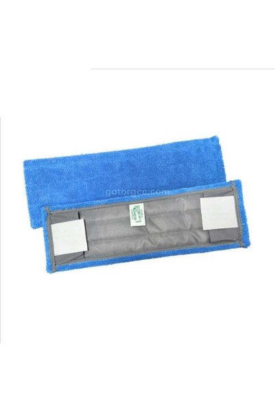 GATOR Flat Mop Sleeve with Tab System | Replacement Mop Pad | 40 cm | Blue