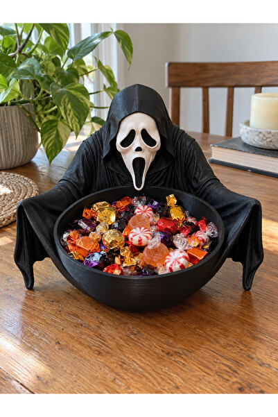 Cadılar Bayramı Kase Dekoratif Şekerlik – Korku Temalı Dekoratif Kase – Halloween Şekerlik