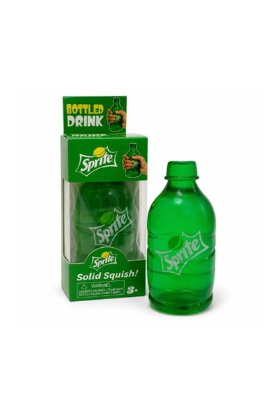 Needoh Sprite Bottled Drink Solid Squish Toy – Soft Squeeze Sensory Fidget & ...