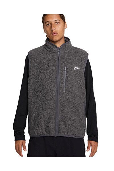Nike Giyim Erkek Yelek M Nk Club Ssnl Winterized Vest Erkek Peluş Yelek