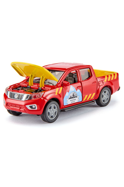 Siku Masina Salvamont Nissan Navara Scara 1:50 cu elicopter cod 2570