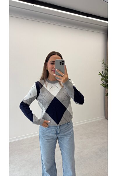 MELLOW Baklava Pattern Sweater