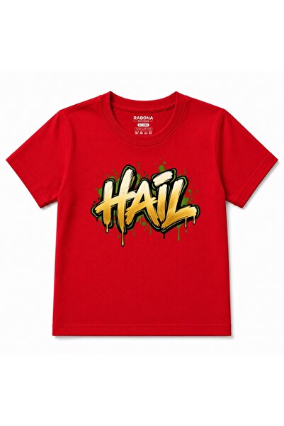 Rabona Fashion Hail Urban Graffiti Napis Grafika Dječja Majica