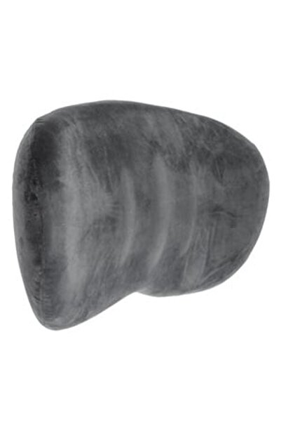 DD SHOP Perna din Spuma cu Suprafata Gri Catifelata pentru Suport Lombar 40x27cm