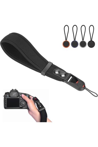 Bukela Camera Wrist Strap Adjustable Quick Release Hand Strap with 4 Buckles ...