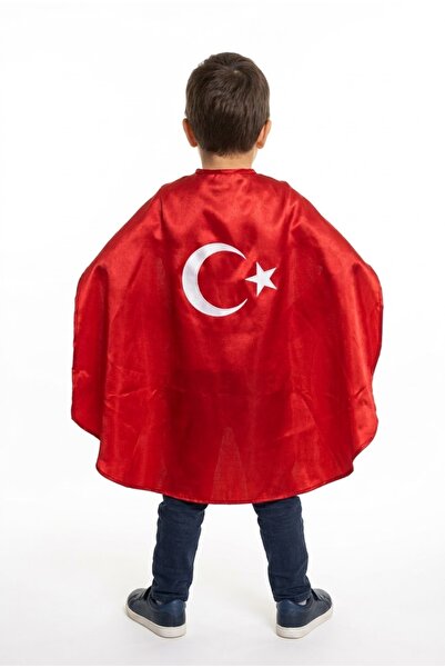 ÇLM STORE Turkish Flag and Crescent Star Cloak