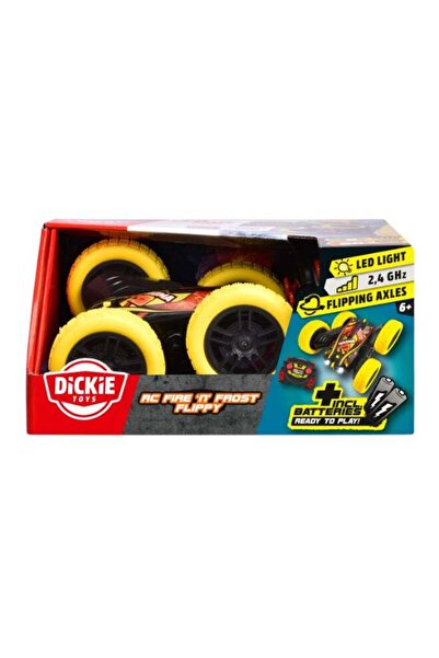 Generic RC Fire 'n' Frost Flippy 16cm 360-Degree Flip Car 8km/h 2.4GHz with L...