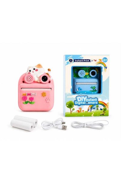 Generic Kids Instant Print Digital Camera with Thermal Printer, HD Photo & Vi...